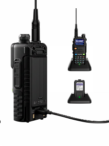 Рация Baofeng UV-5RM 10W с гарнитурой черная